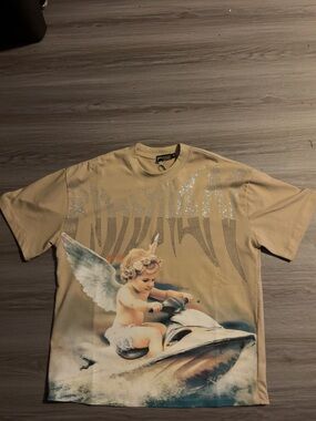MIXED EMOTIONS JETSKI RHINESTONE TEE